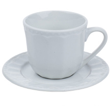 White Founder Kitchen Dinnerware Set Plates Bowls Mugs Ceramic Dinner Set